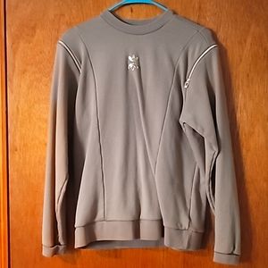 Womens Adidas crew sweatshirt Sz S Sage green like new!!!